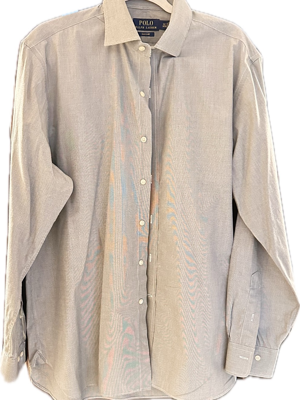 Polo by Ralph Lauren grey Long-Sleeve Dress Shirt